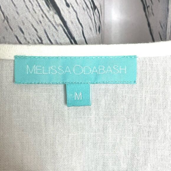 Melissa Odabash White and Pink Mini Dress M - Picture 8 of 10